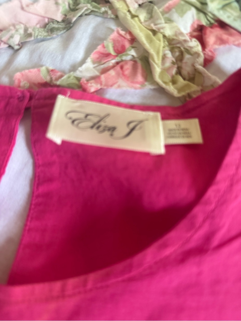 Eliza J  100% cotton smocked wedding guest / cocktail dress - Picture 5 of 8